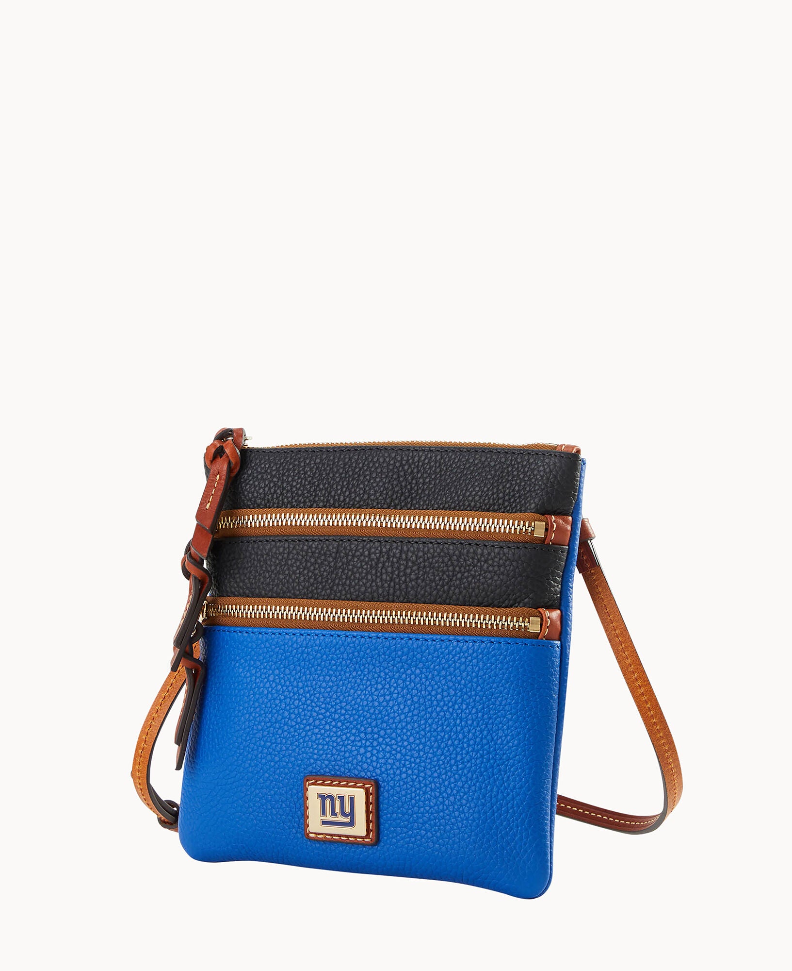 NFL NY Giants Triple Zip Crossbody - Image 2