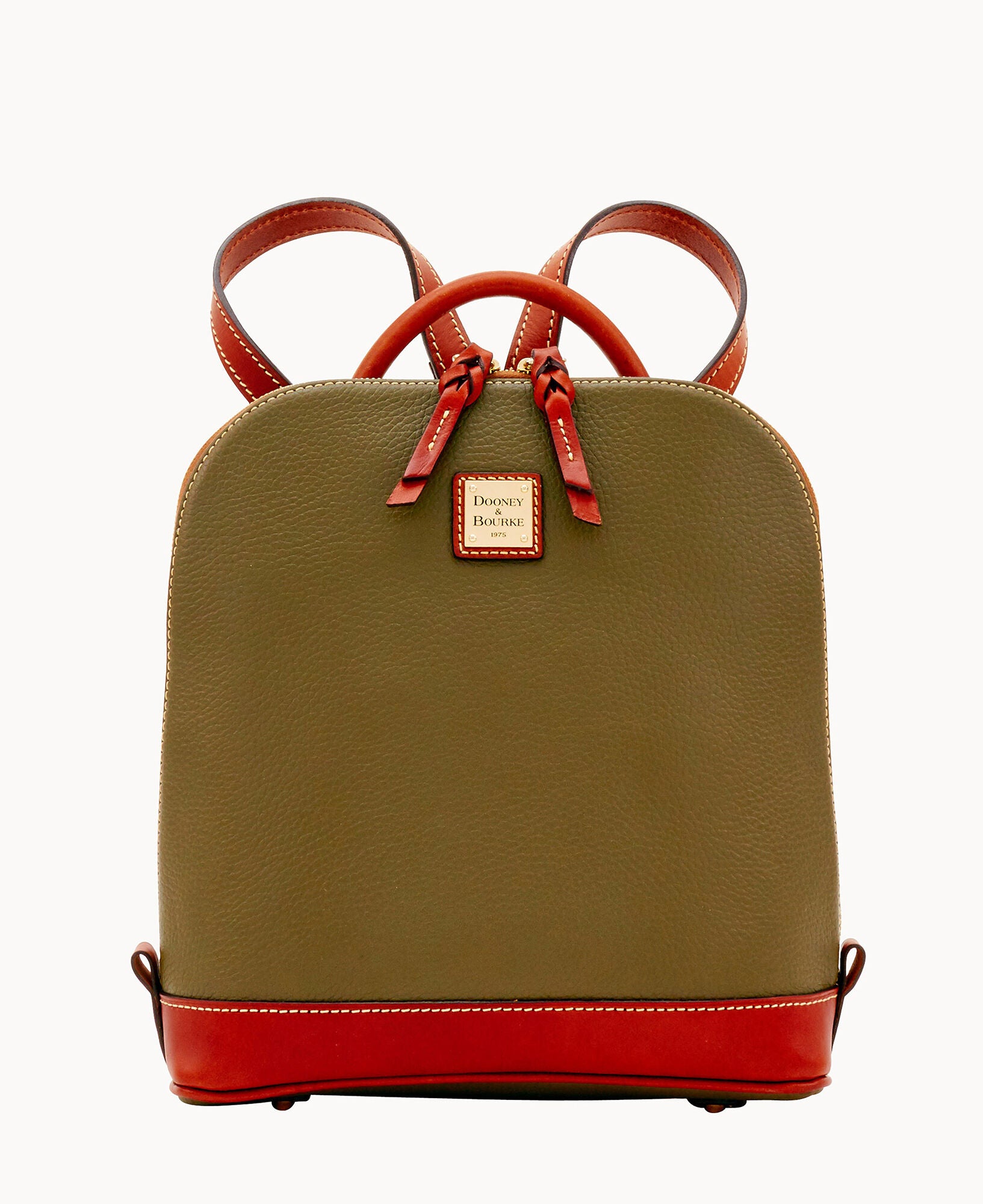Pebble Grain Zip Pod Backpack - Image 25