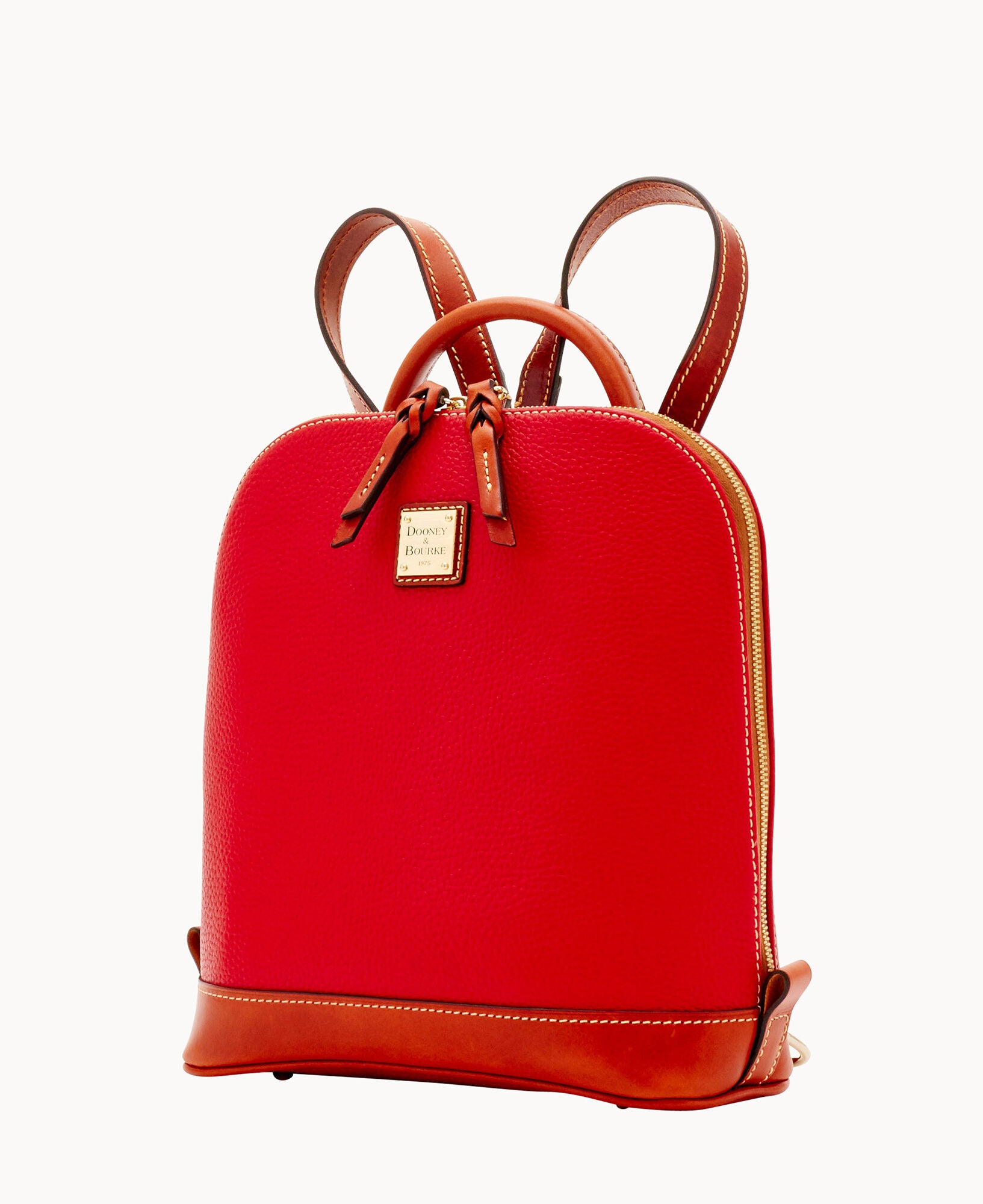 Pebble Grain Zip Pod Backpack - Image 6