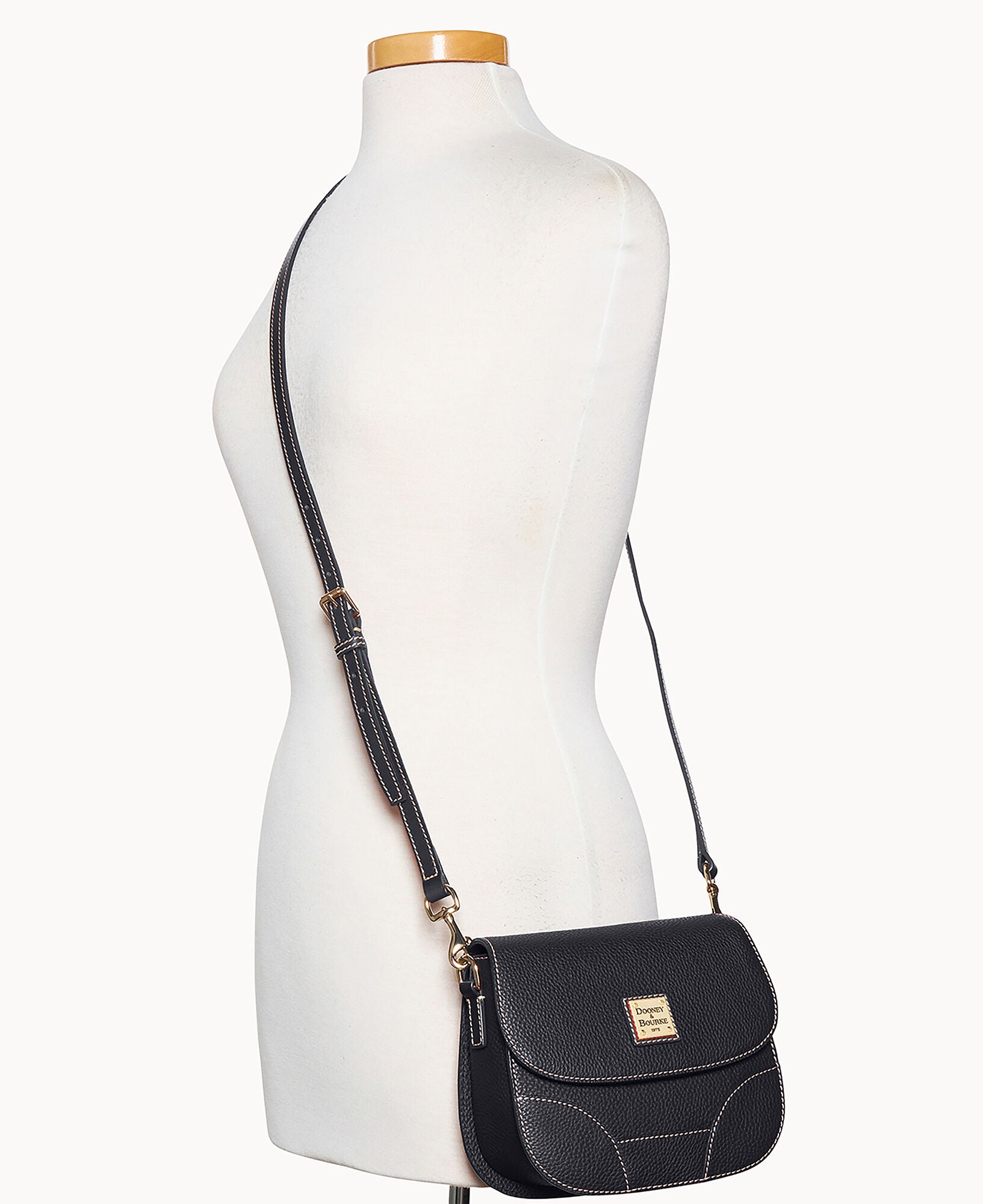 Pebble Grain Saddle Bag - Image 15