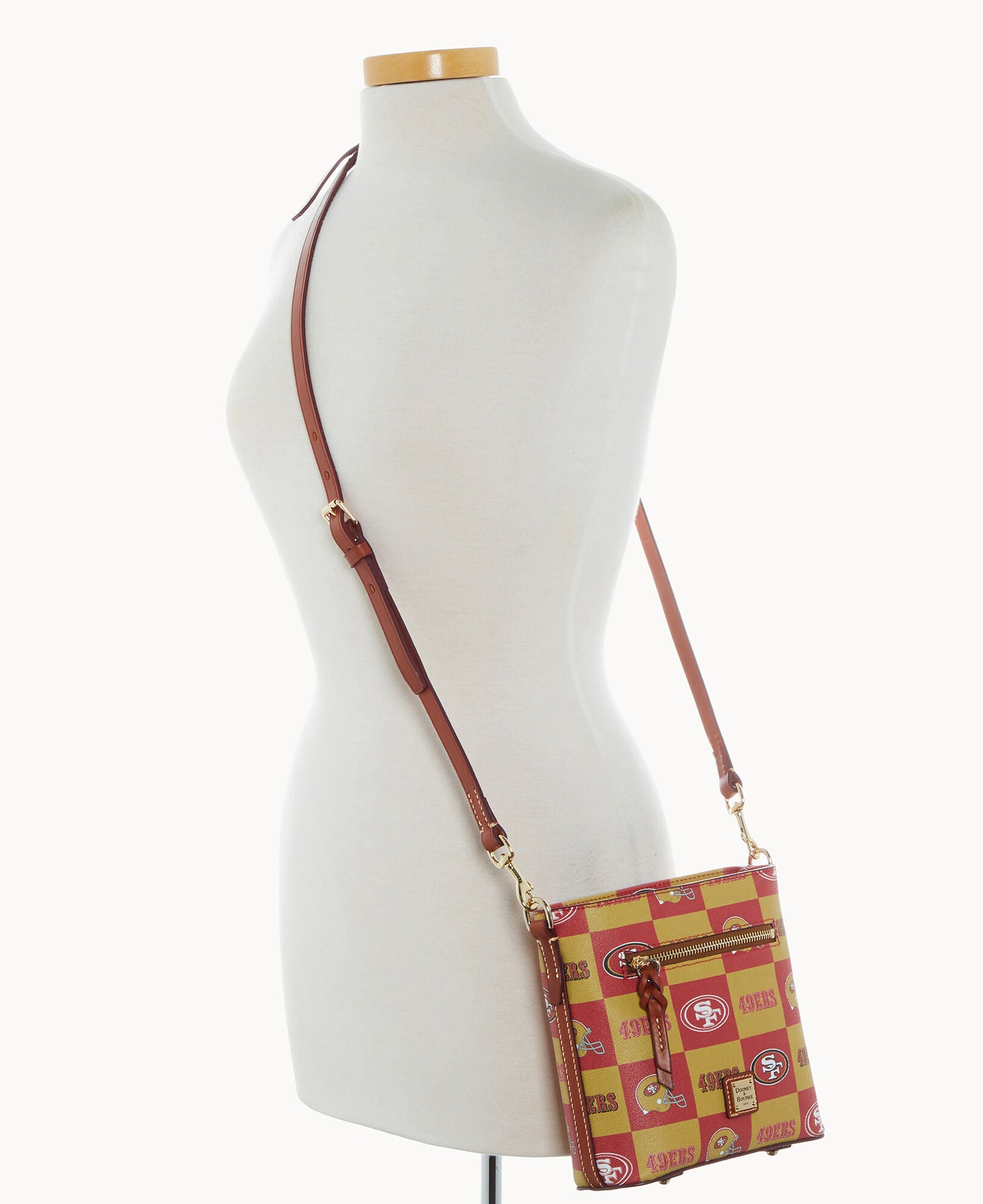 NFL 49ERS Small Zip Crossbody - Image 4