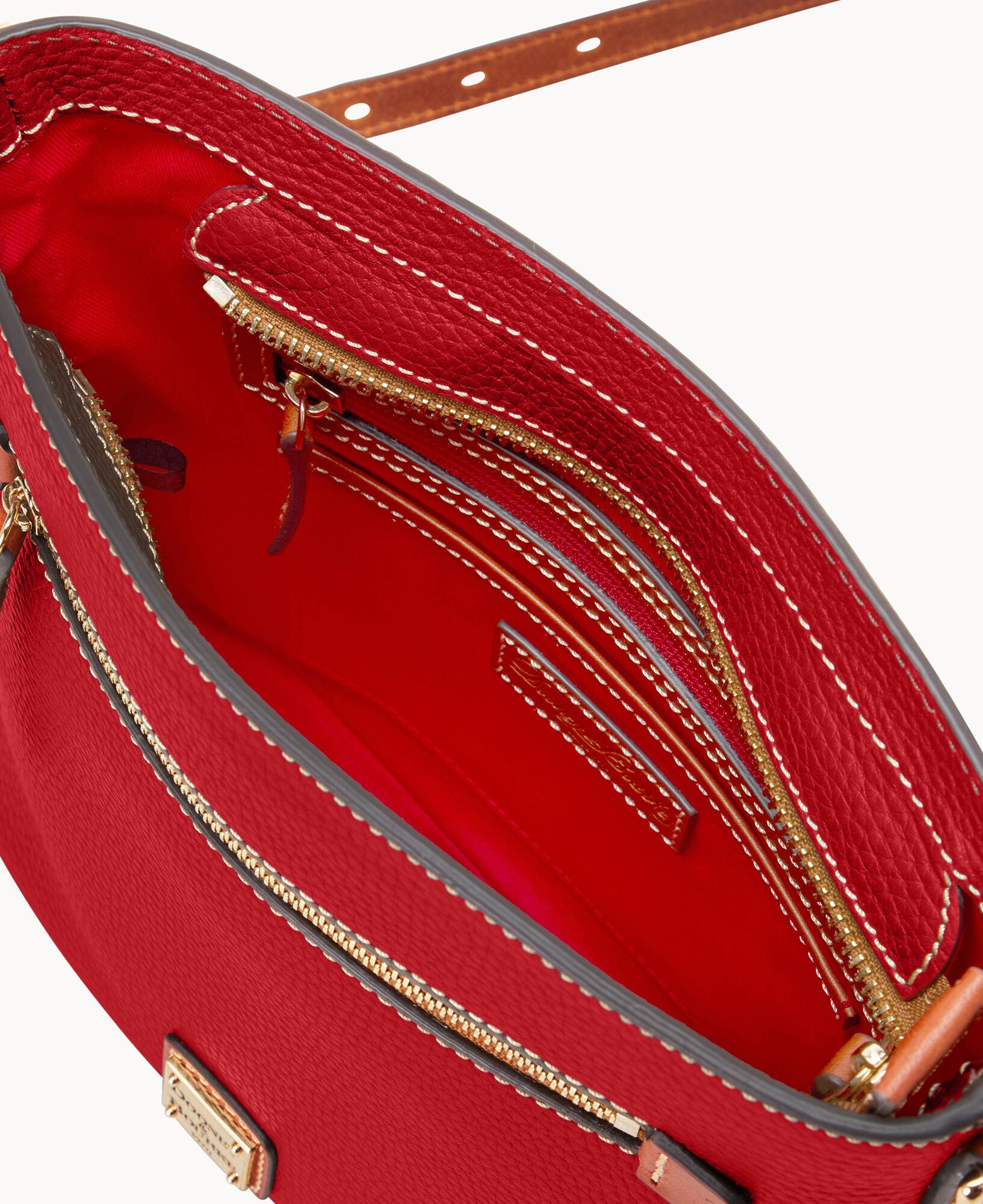 Pebble Grain Zip Crossbody - Image 23