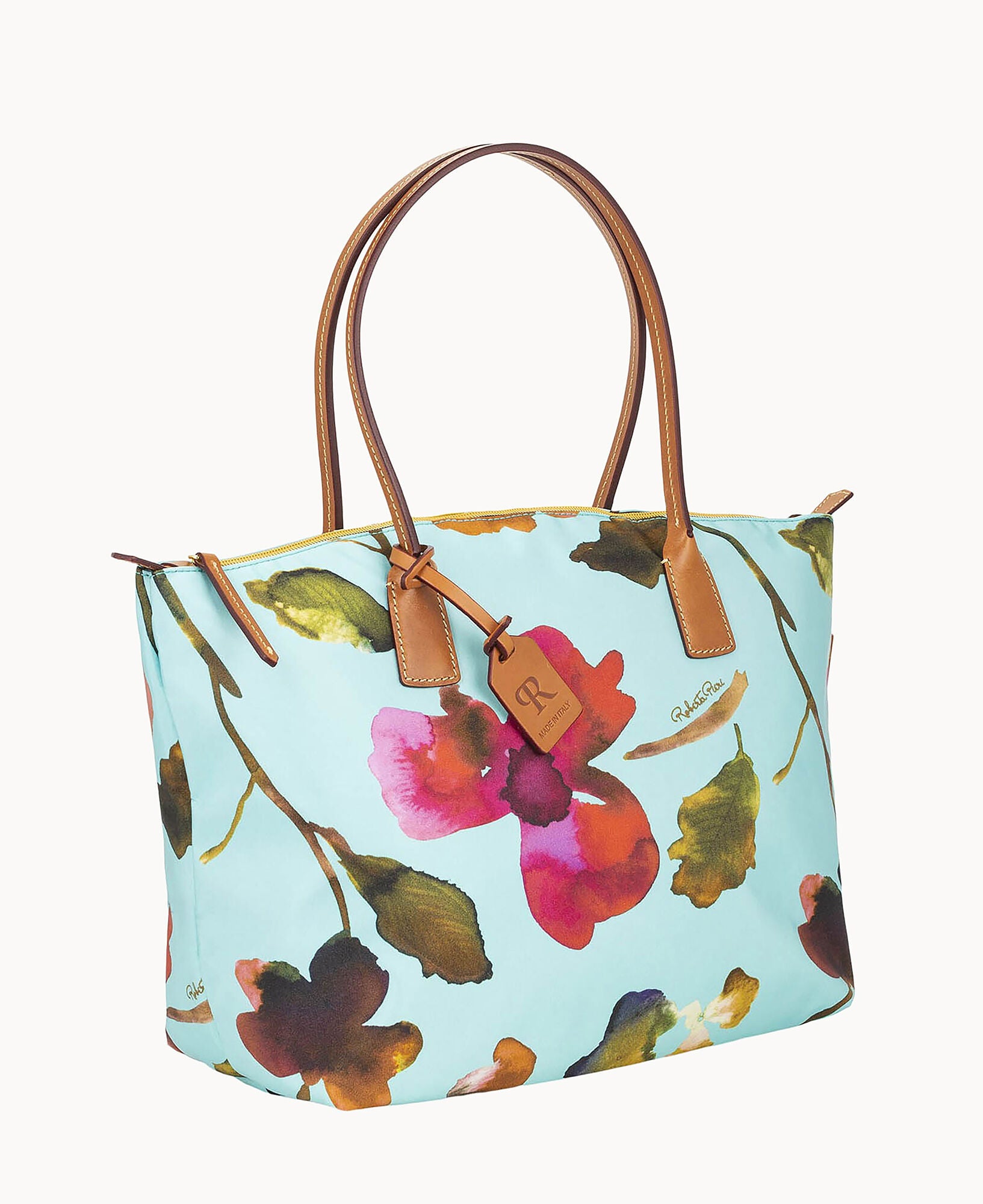 Roberta Pieri Flower Classic Large Robertina Tote - Image 14