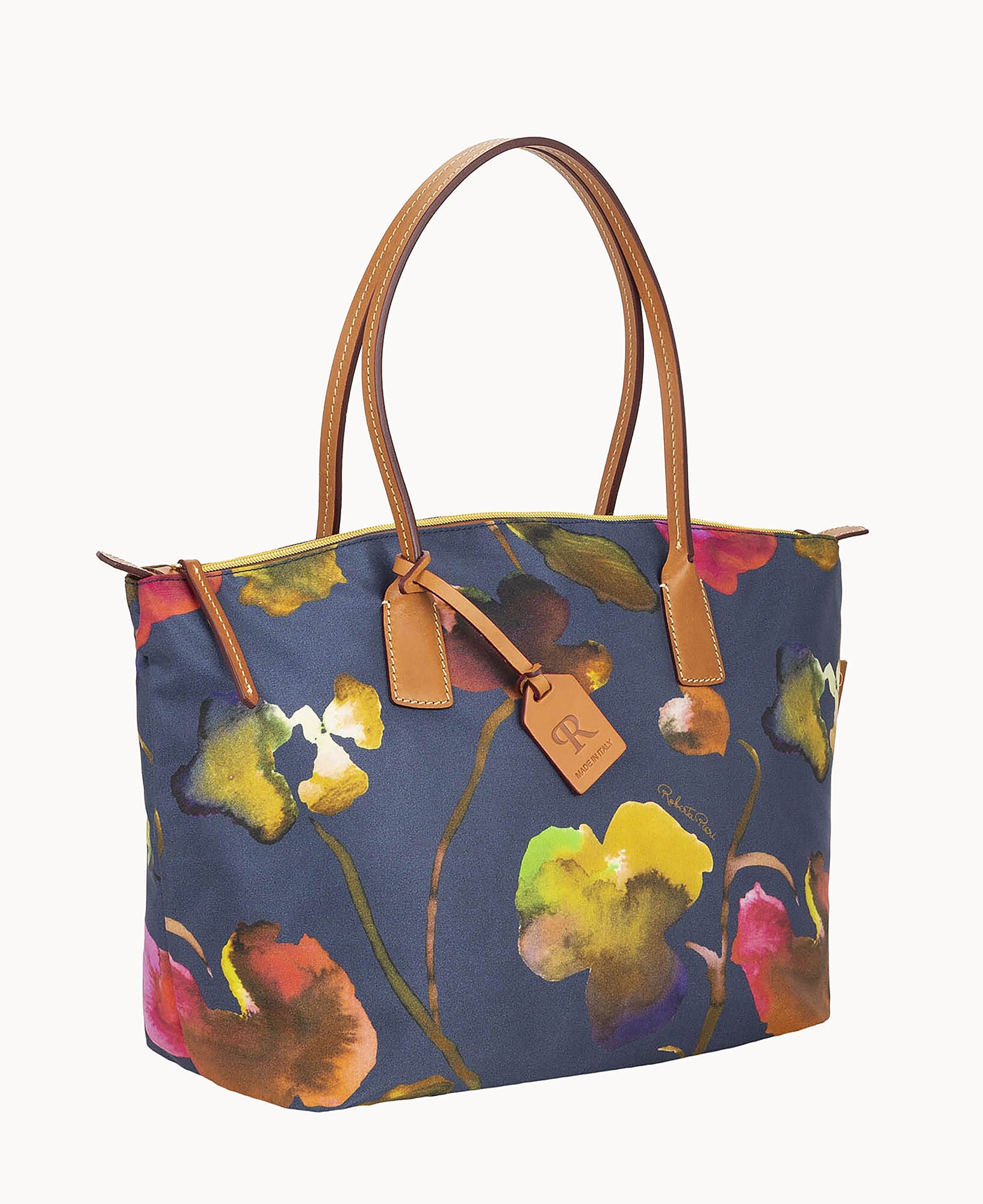 Roberta Pieri Flower Classic Large Robertina Tote - Image 26