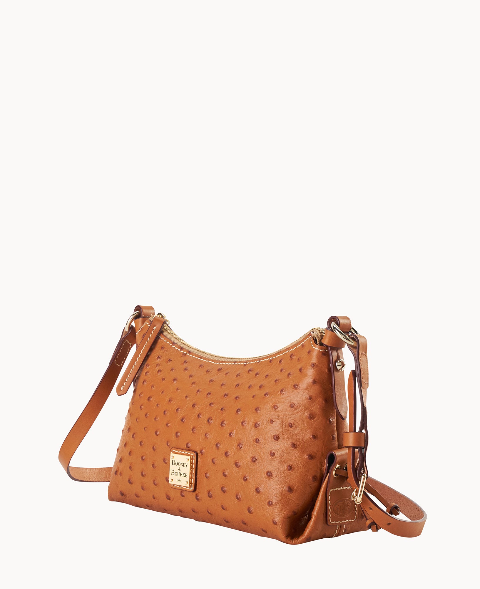 Ostrich Hobo Crossbody 22 - Image 6