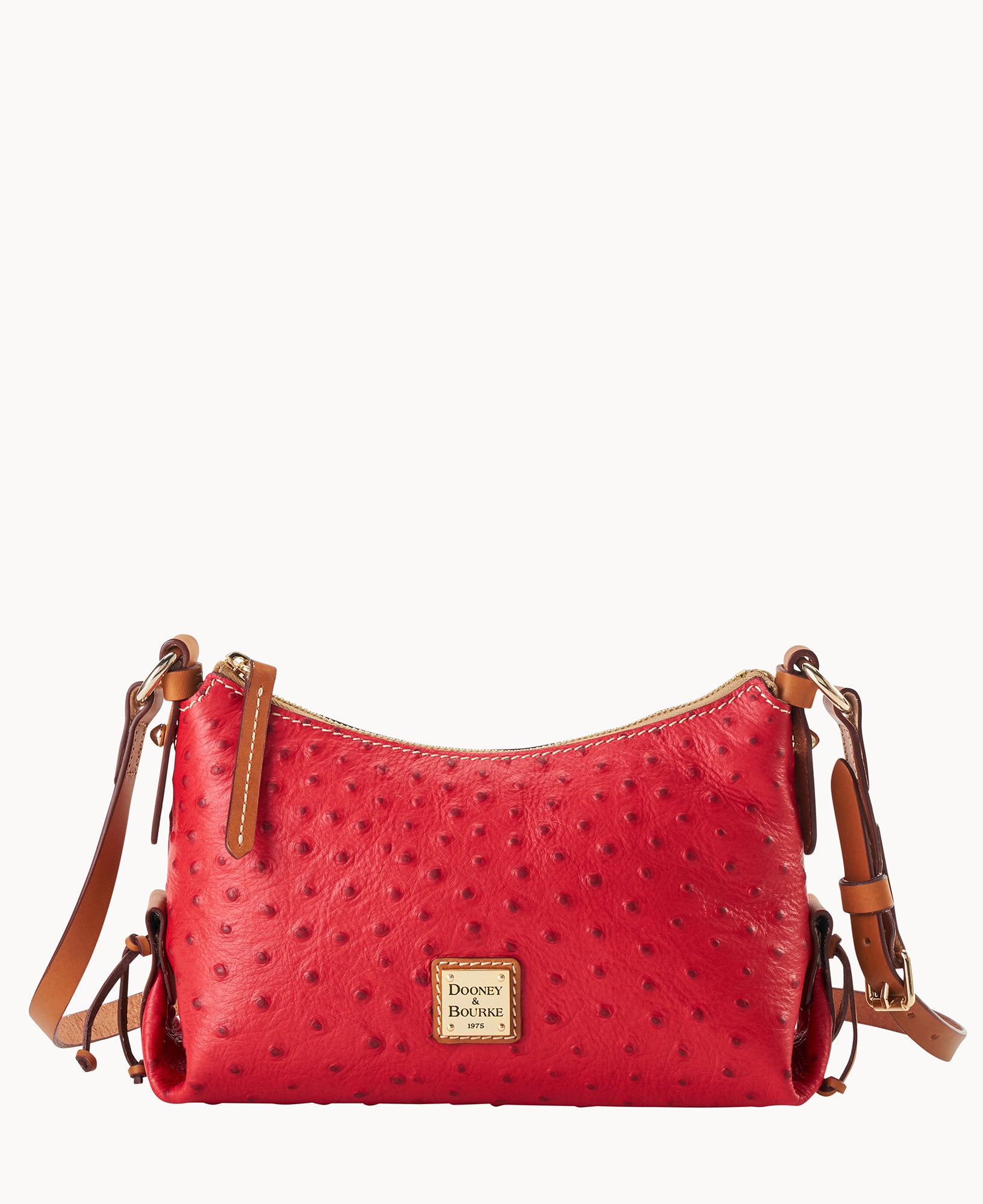 Ostrich Hobo Crossbody 22 - Image 9