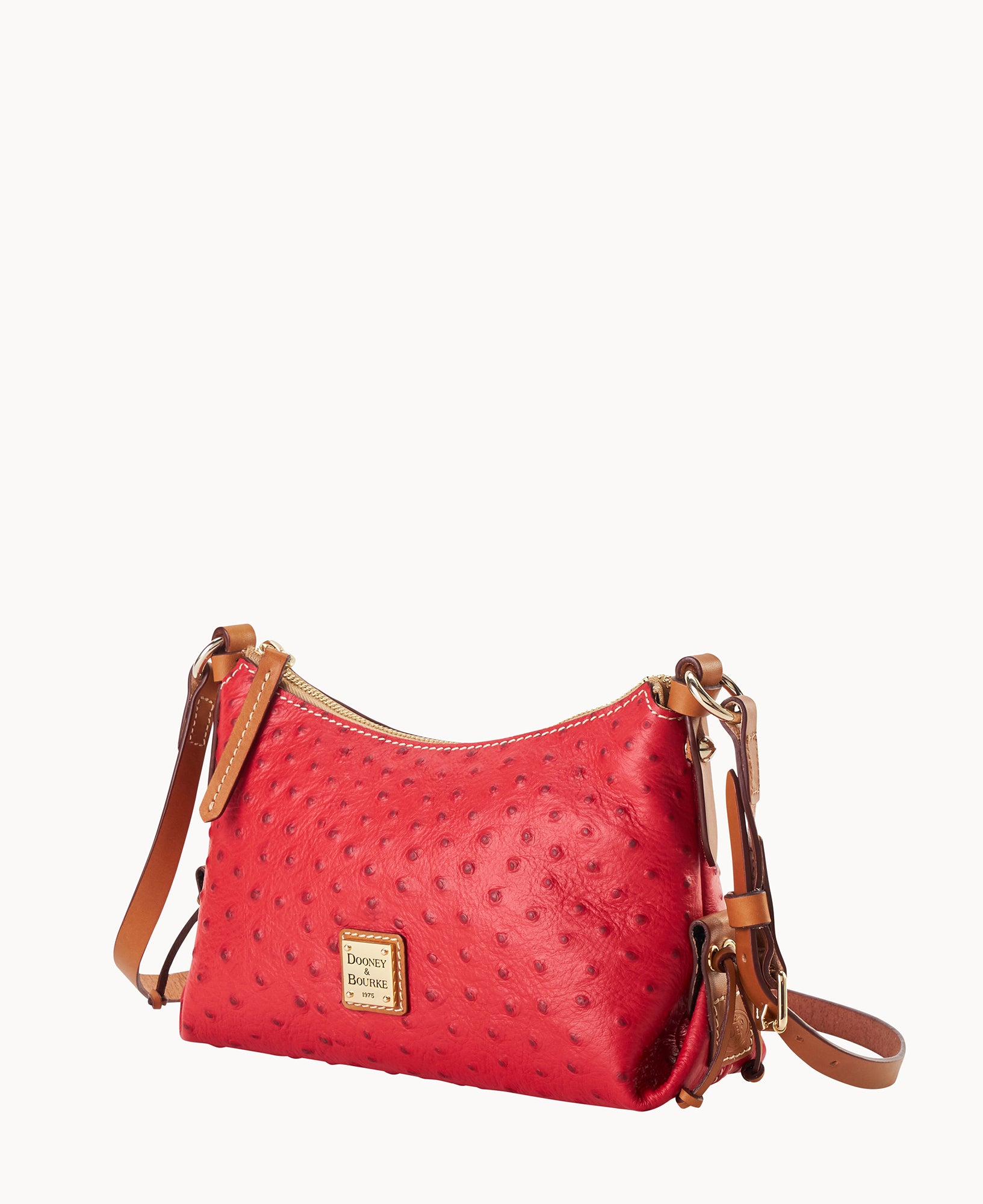 Ostrich Hobo Crossbody 22 - Image 10