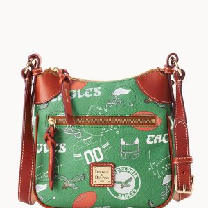 NFL Eagles Front Zip Crossbody