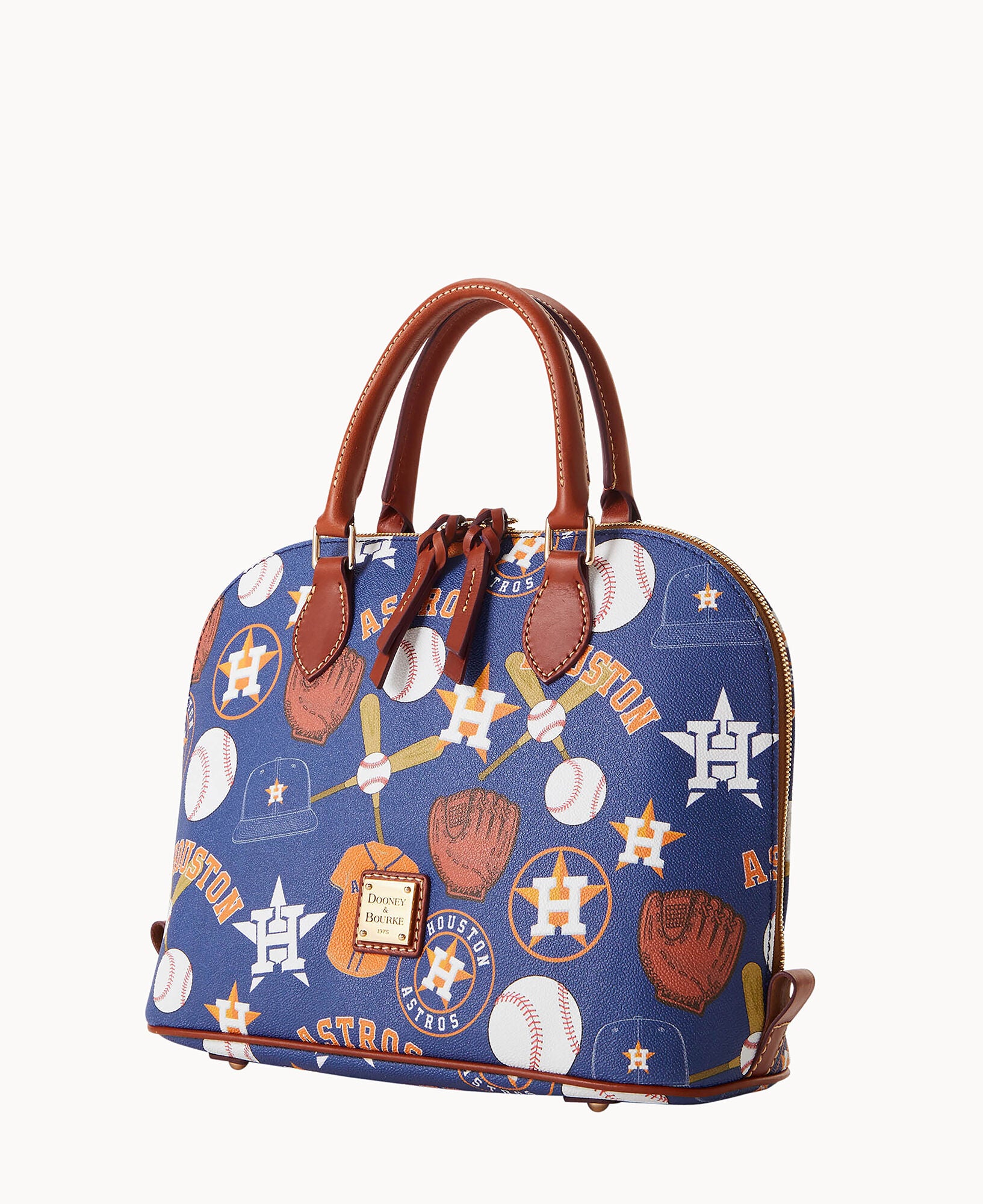 MLB Astros Zip Zip Satchel - Image 2