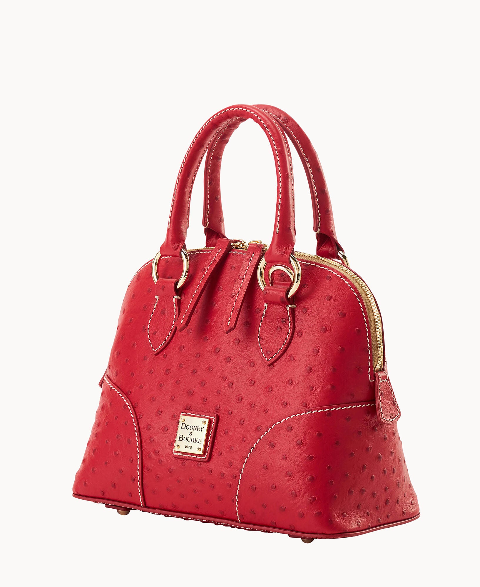 Ostrich Small Satchel - Image 6