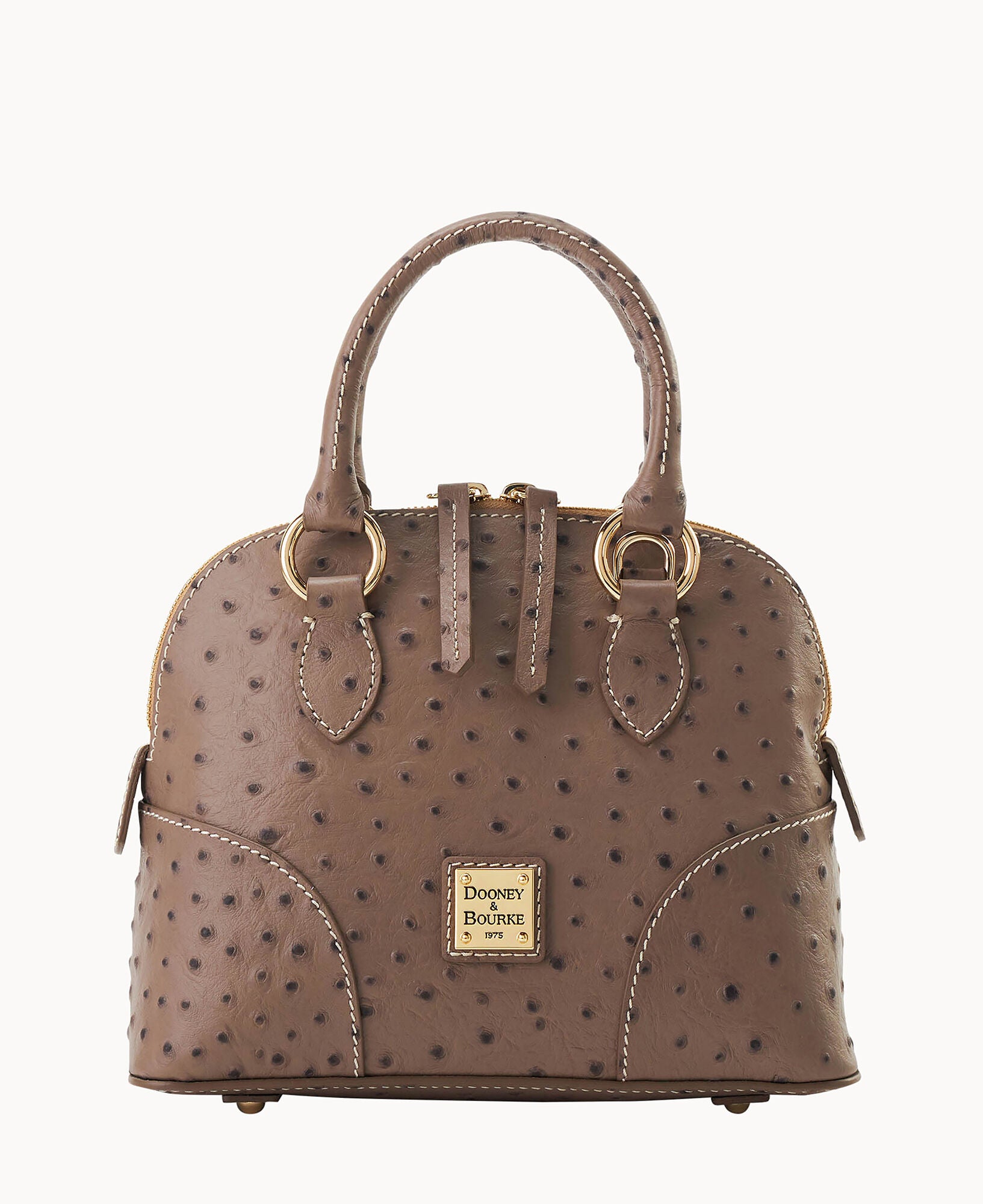 Ostrich Small Satchel - Image 9