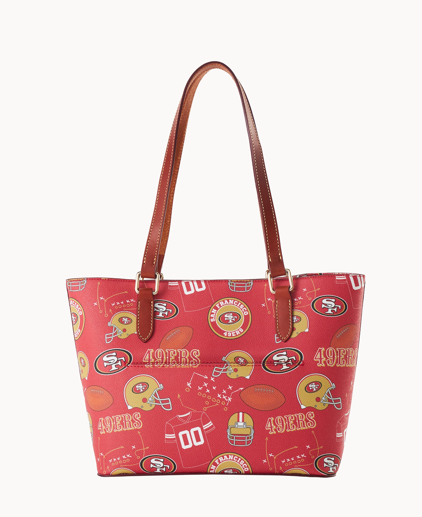 NFL 49ERS Small Jessie Tote - Image 4
