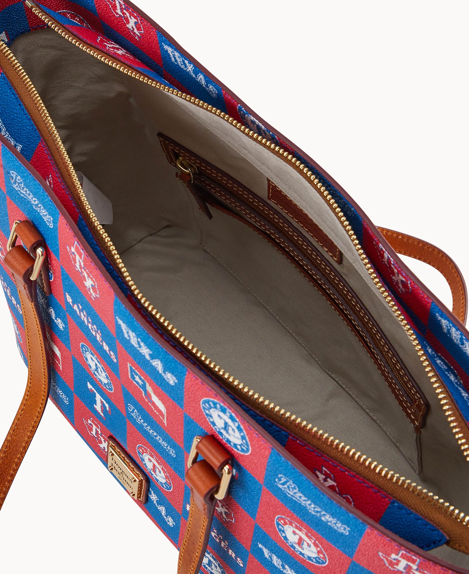 MLB Rangers Zip Tote - Image 3