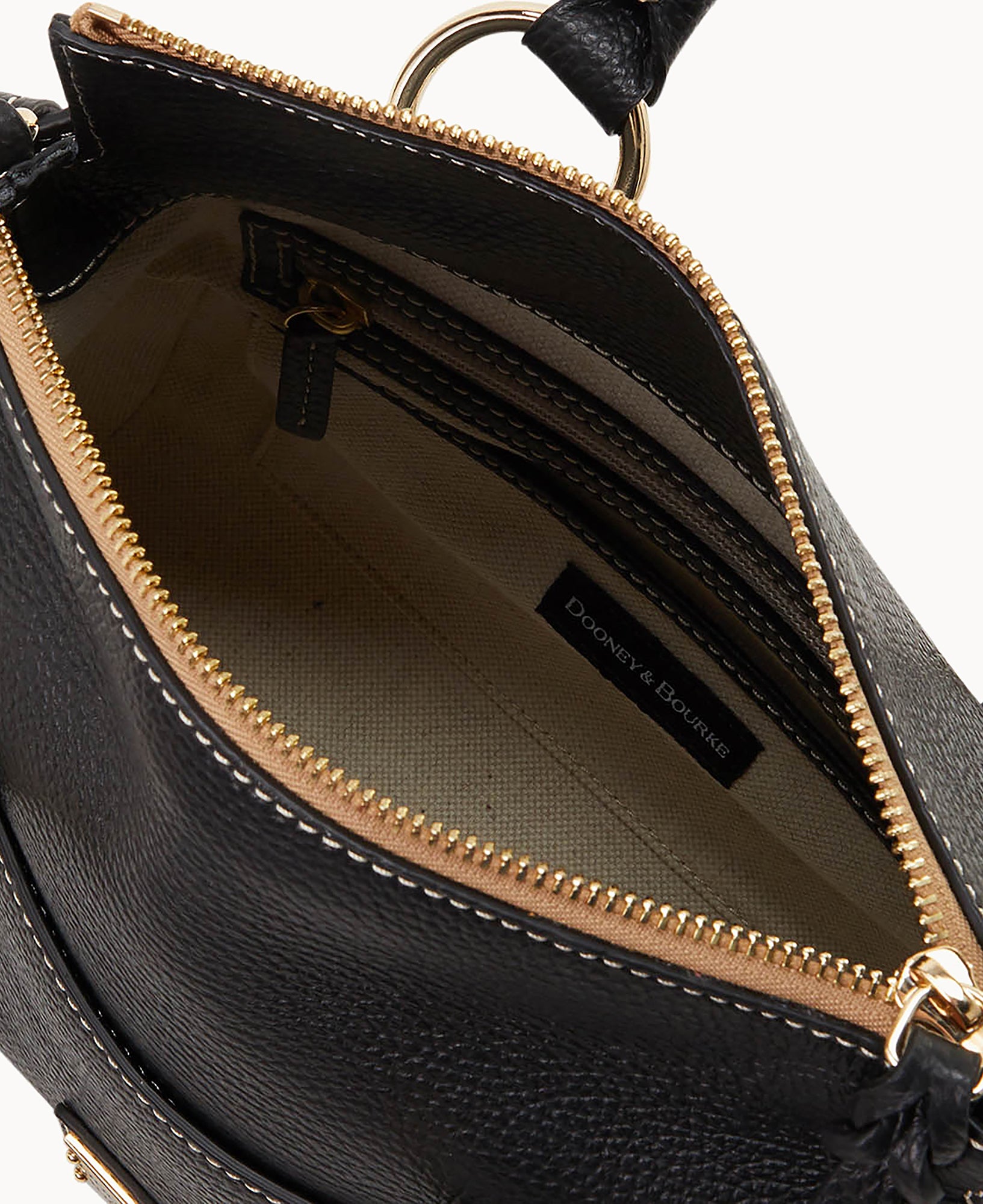 Lucca Leather Satchel With Pocket - Image 8
