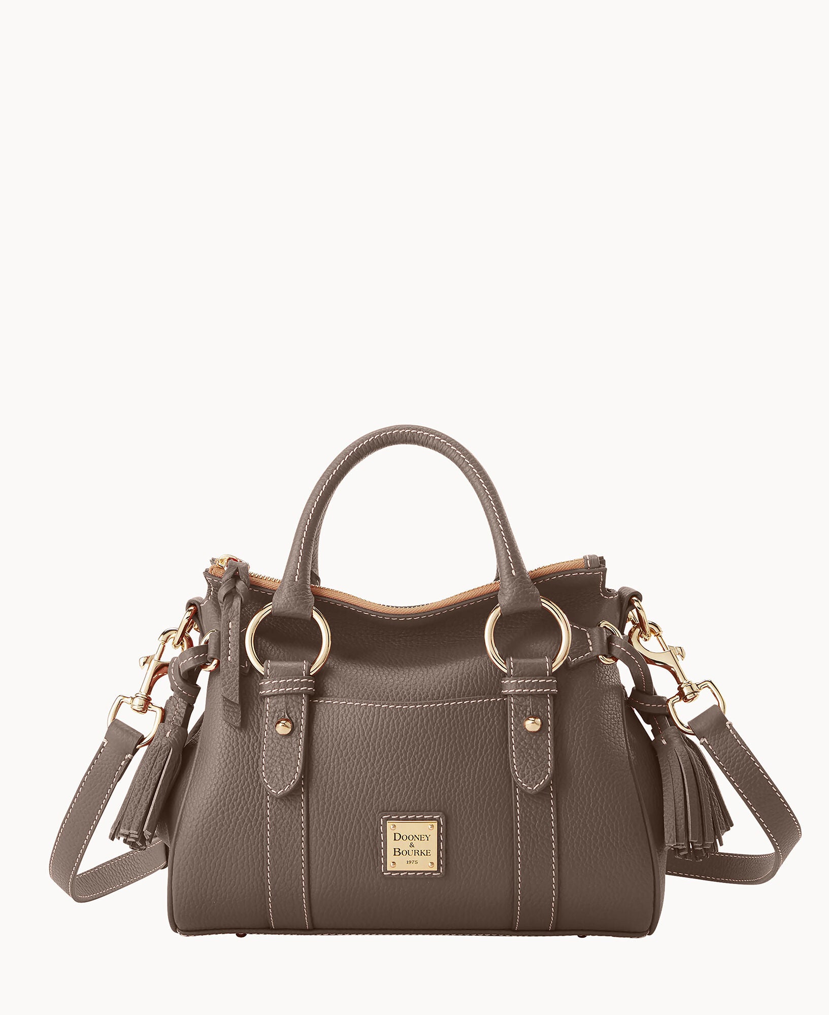 Lucca Leather Satchel With Pocket - Image 21