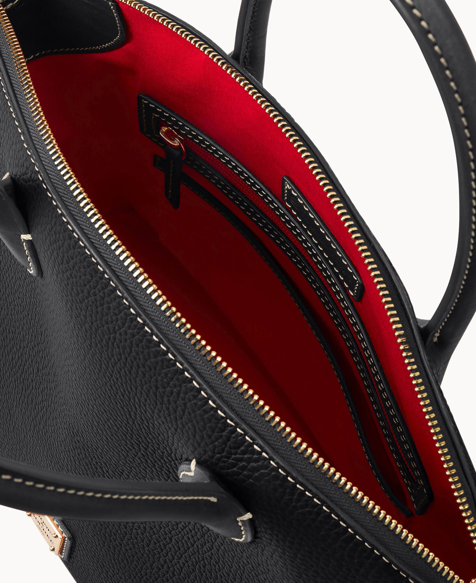Pebble Grain Domed Satchel - Image 28