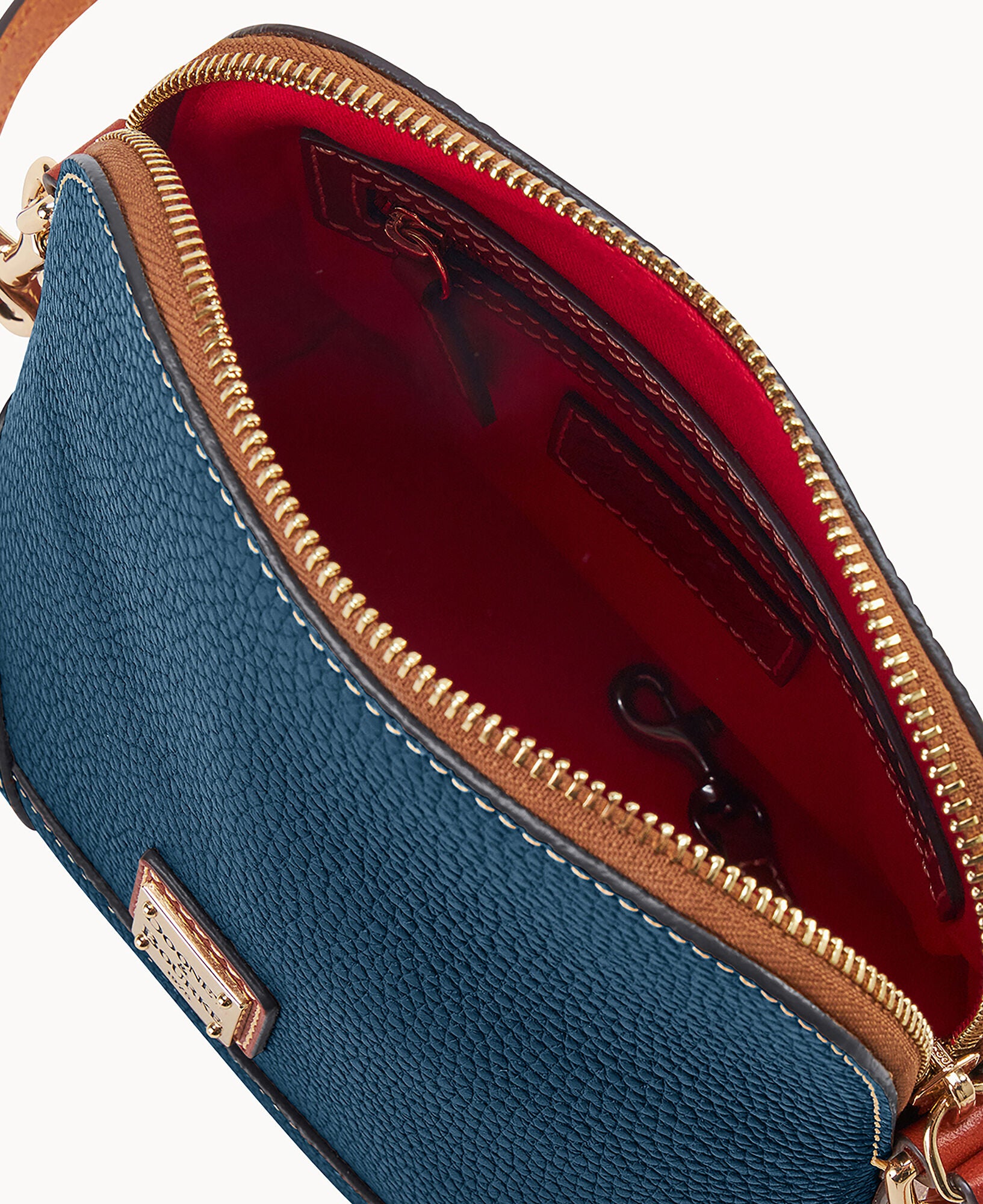 Pebble Grain Small Domed Crossbody - Image 15