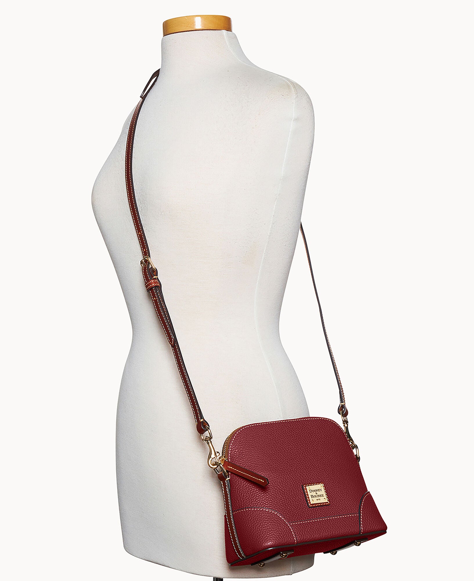Pebble Grain Small Domed Crossbody - Image 24