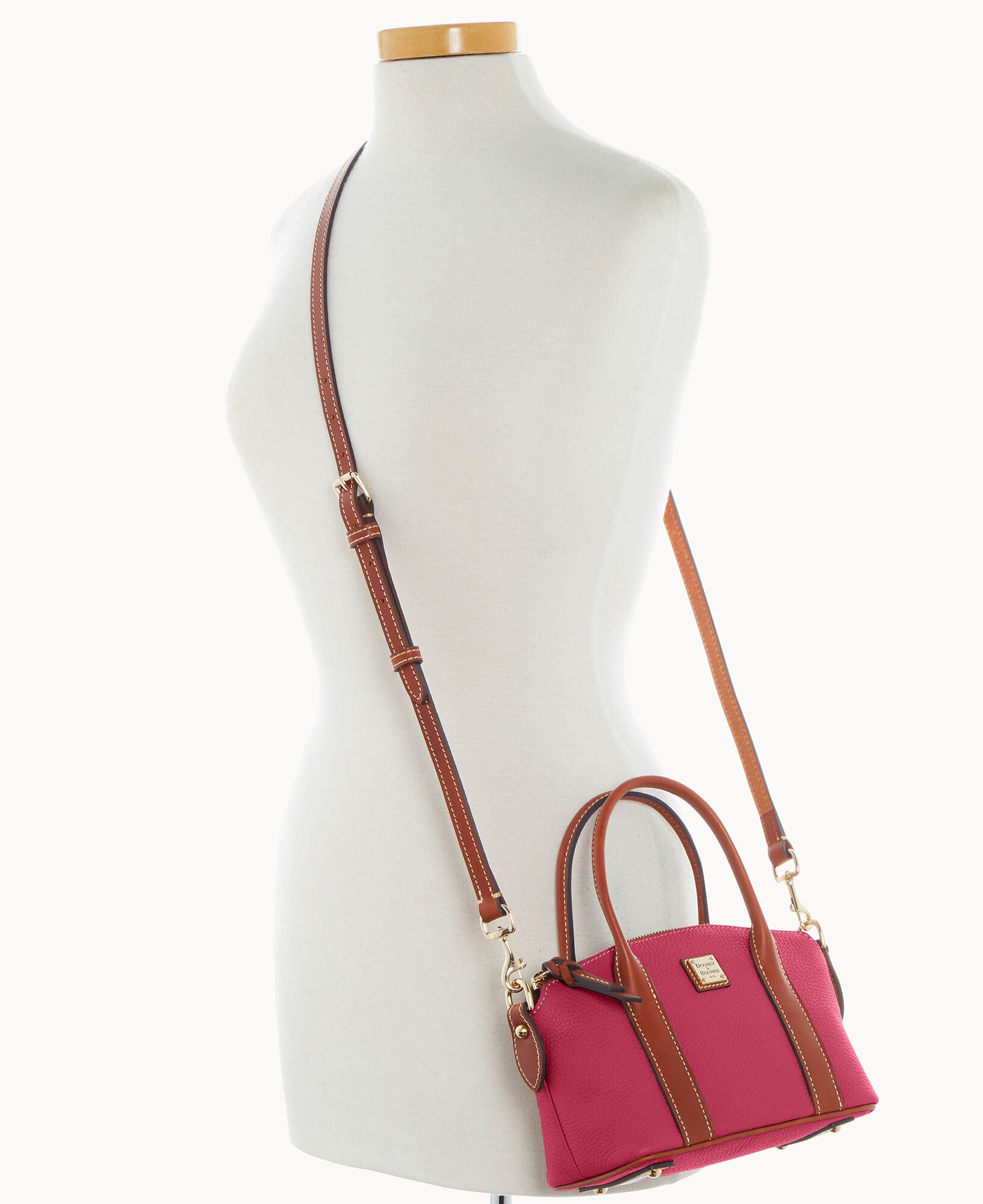 Pebble Grain Small Madeline Satchel - Image 20