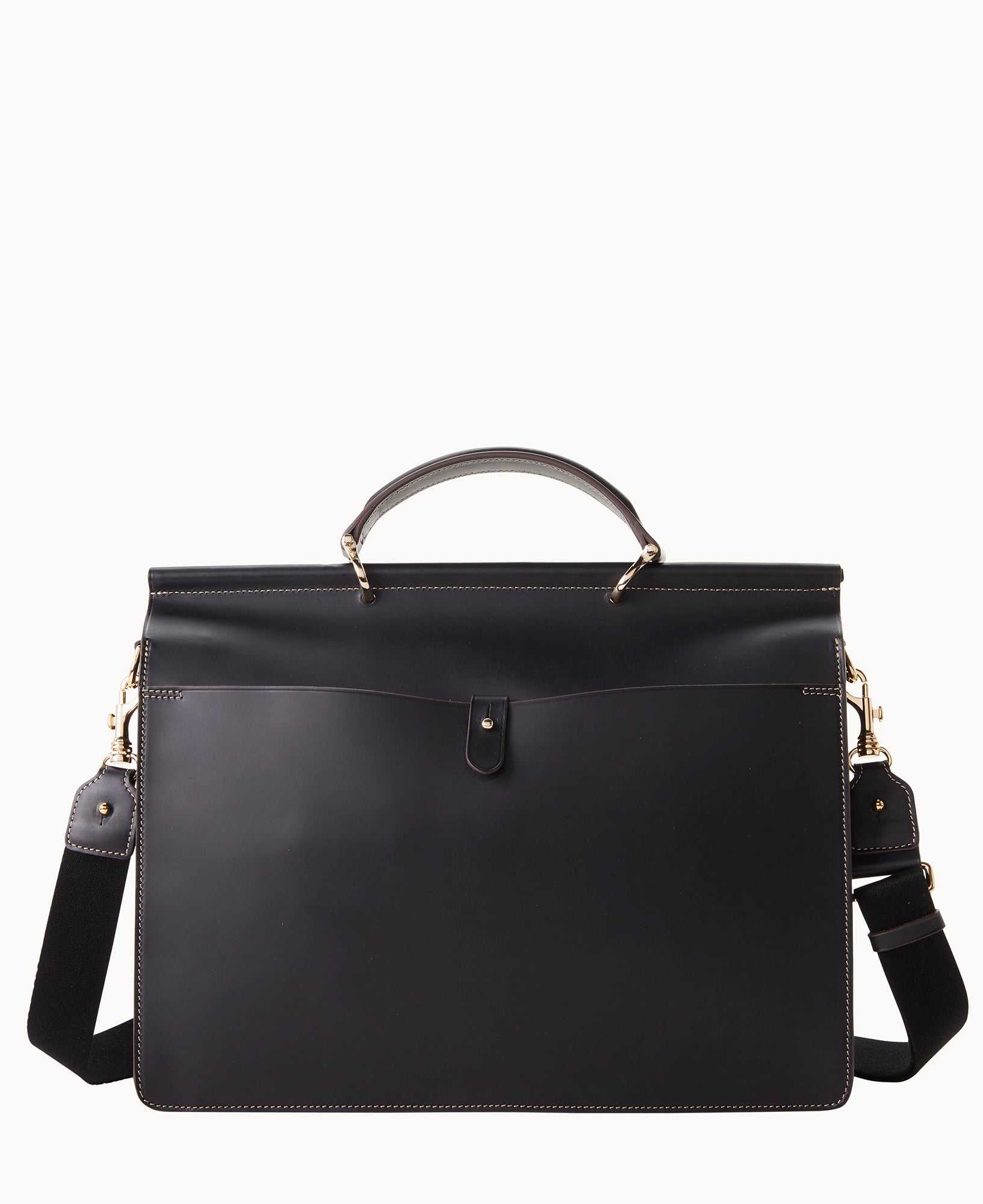 Alto Double Gusset Buckle Briefcase - Image 9
