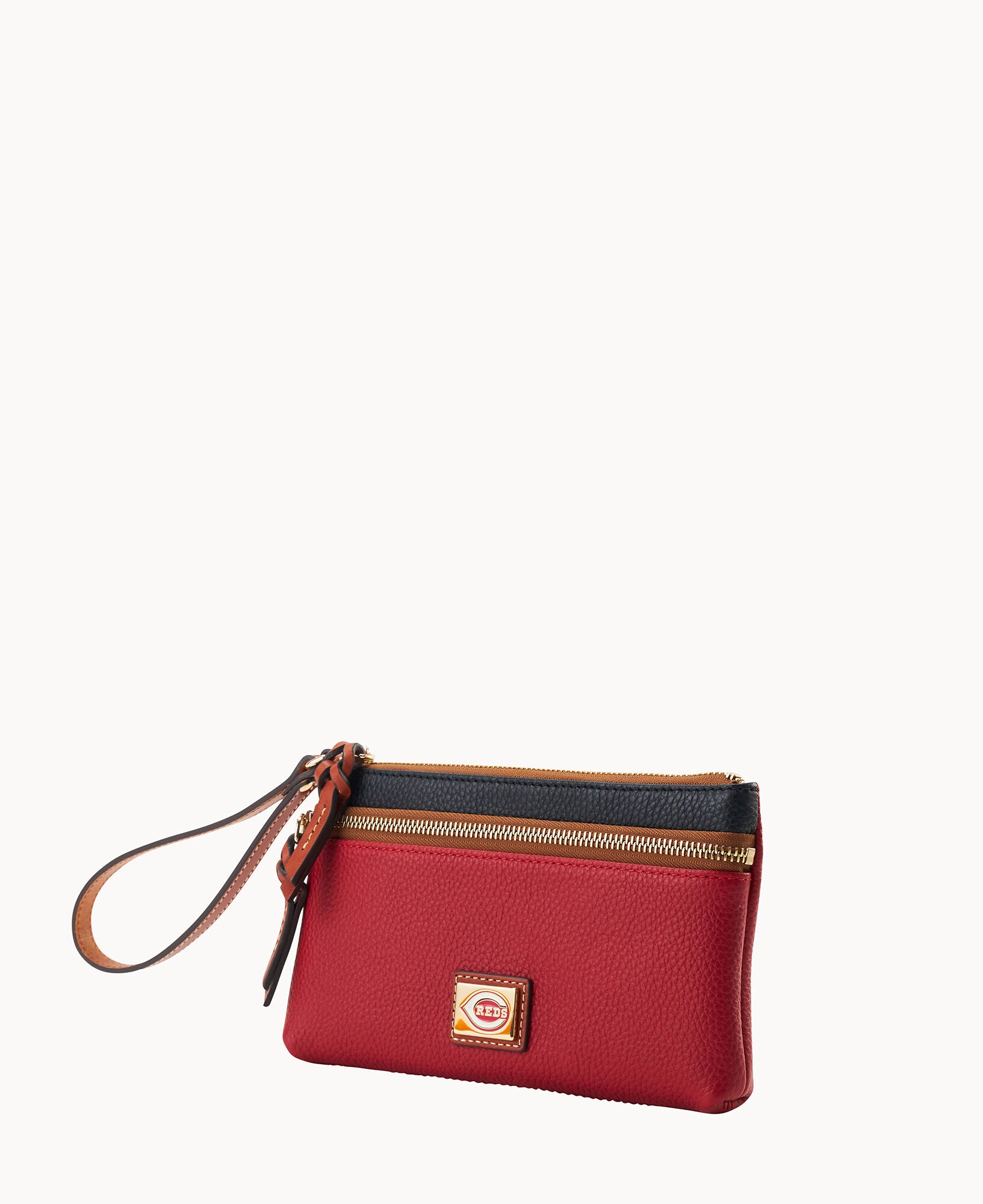 MLB Reds Double Zip Wristlet - Image 2