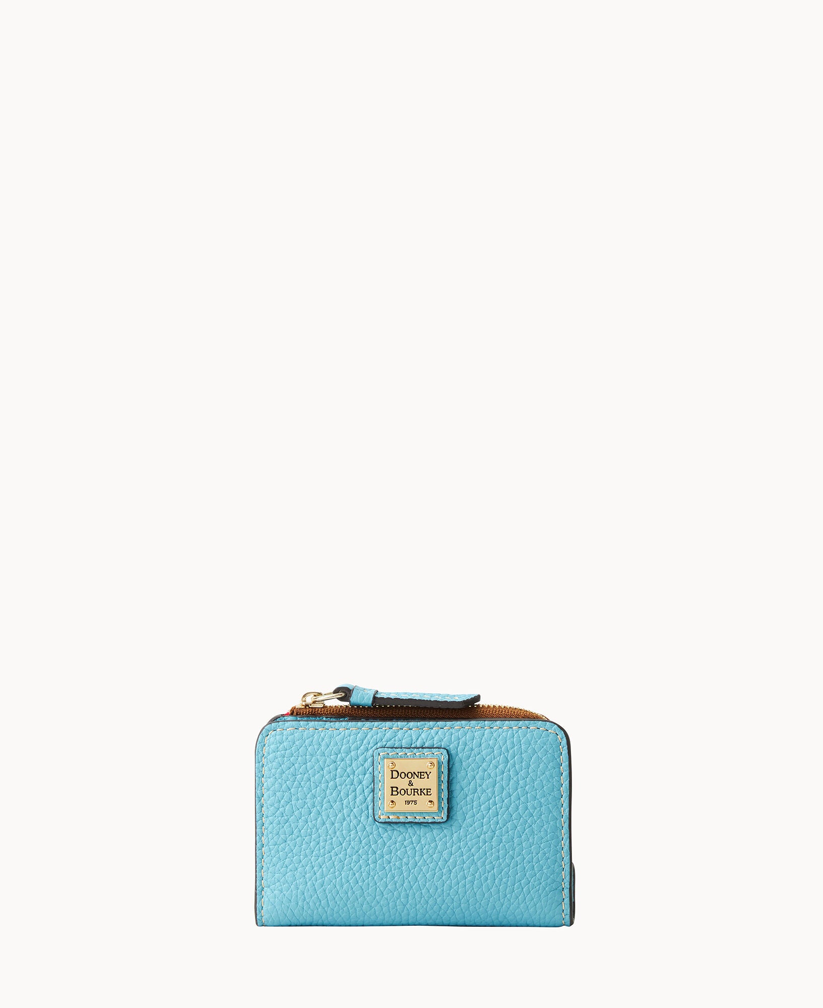Pebble Grain Zip Credit Card Wallet 12 - Image 16