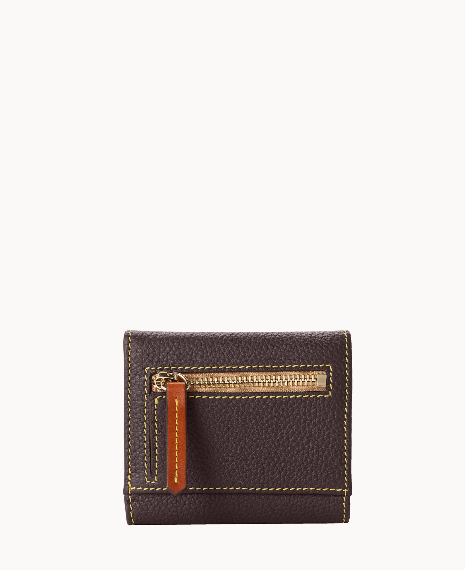 Pebble Grain Small Flap Wallet - Image 11